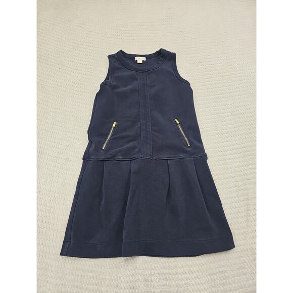 Crewcuts Jumper Dress Girls 6 Navy Blue Stretch - Picture 1 of 7